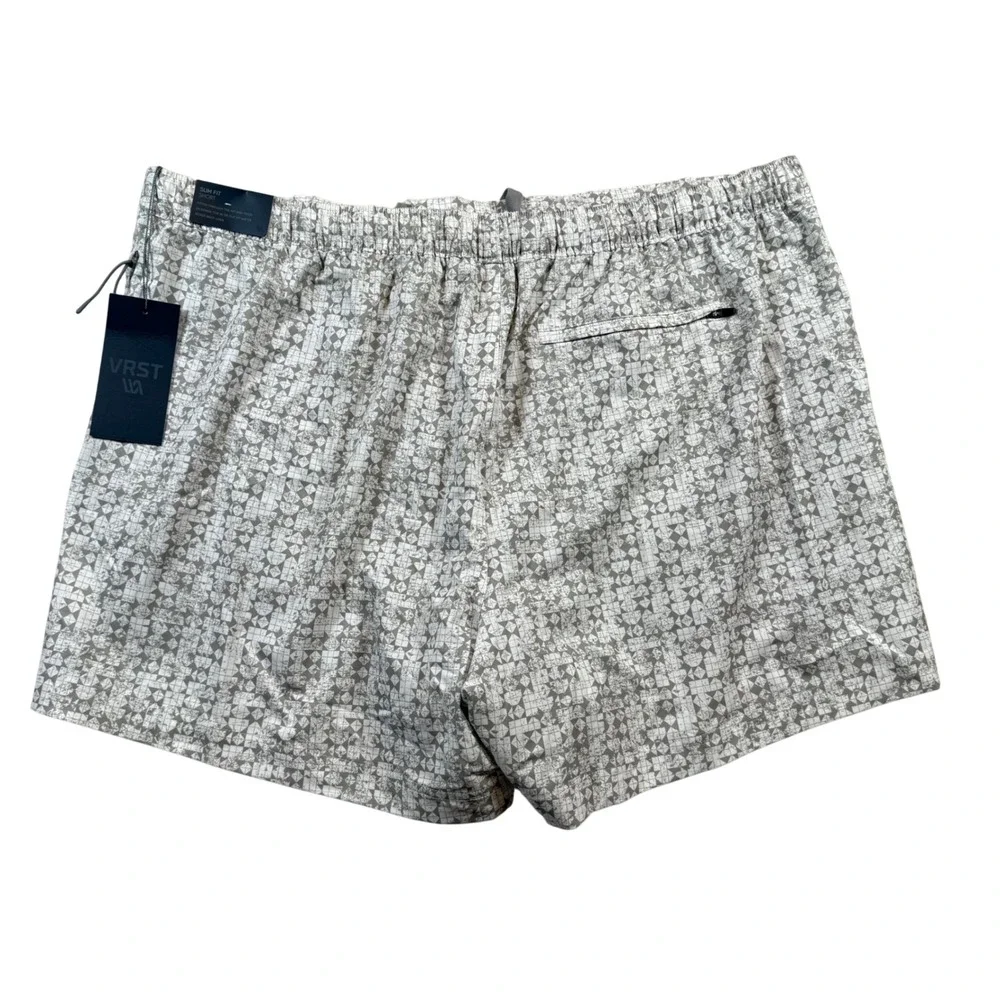 NEW VRST Resort Short Mens XXL Slim‎ Fit 4 Way Stretch Performance/Swim